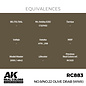 AK Interactive Real Colors - RC883 Olive Drab Nº9/Nº22 (WWII)