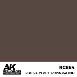 AK Interactive Real Colors - RC864 Rotbraun-Red Brown RAL 8017