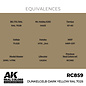 AK Interactive Real Colors - RC859 Dunkelgelb-Dark Yellow RAL 7028