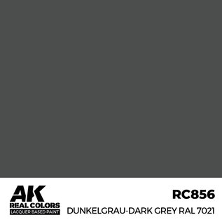 AK Interactive Real Colors - RC856 Dunkelgrau-Dark Gray RAL 7021