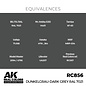 AK Interactive Real Colors - RC856 Dunkelgrau-Dark Gray RAL 7021