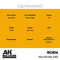 AK Interactive Real Colors RC814 Yellow RAL 1003