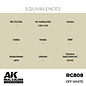 AK Interactive Real Colors - RC808 Off White