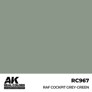 AK Interactive Real Colors Air - RC967 RAF Cockpit Grey-Green