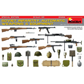 MiniArt MiniArt - Soviet Infantry Automatic Weapons & Equipment - Special Edition - 1:35
