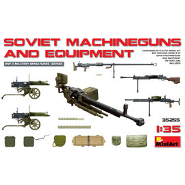 MiniArt MiniArt - Soviet Machine Guns & Equipment - 1:35