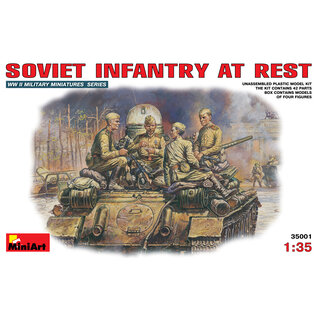 MiniArt Soviet Infantry at Rest - 1:35