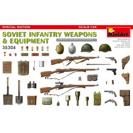 MiniArt MiniArt - Soviet Infantry Weapons & Equipment - Special Edition - 1:35