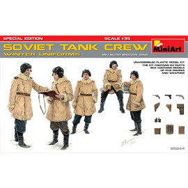 MiniArt MiniArt - Soviet Tank Crew (Winter Uniforms) - Special Edition - 1:35