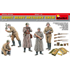 MiniArt MiniArt - Soviet Heavy Artillery Crew - 1:35