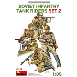 MiniArt MiniArt - Soviet Infantry Tank Riders - Set 2 - 1:35