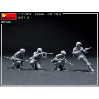 MiniArt Soviet Infantry Tank Riders - Set 2 - 1:35