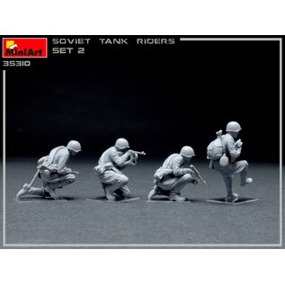MiniArt Soviet Infantry Tank Riders - Set 2 - 1:35