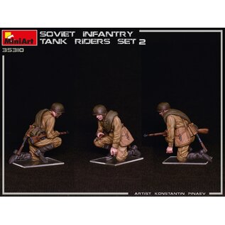 MiniArt Soviet Infantry Tank Riders - Set 2 - 1:35