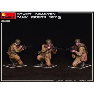 MiniArt Soviet Infantry Tank Riders - Set 2 - 1:35