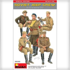 MiniArt MiniArt - Soviet Jeep Crew - Special Edition - 1:35