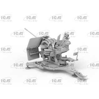 ICM 2cm Flak 38 WWII German AA Gun - 1:35