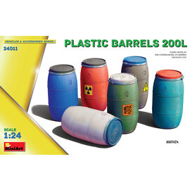 MiniArt MiniArt - Plastic Barrels 200L - 1:24