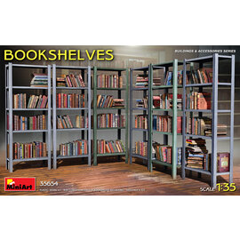 MiniArt MiniArt - Bookshelves - 1:35
