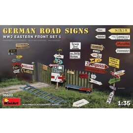 MiniArt MiniArt - German Road Signs WWII (Eastern Front Set 1) - 1:35