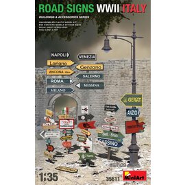 MiniArt MiniArt - Road Signs WWII Italy - 1:35