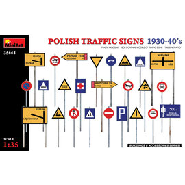 MiniArt MiniArt - Polish Traffic Signs 1930 - 40's - 1:35
