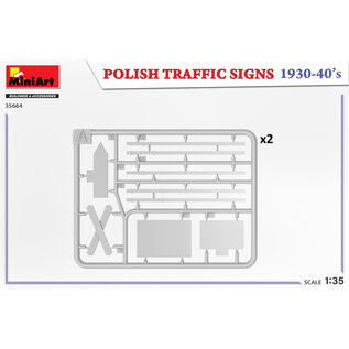MiniArt Polish Traffic Signs 1930 - 40's - 1:35