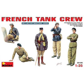 MiniArt MiniArt - French Tank Crew - 1:35