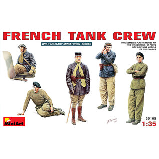 MiniArt French Tank Crew - 1:35