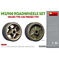 MiniArt M3/M4 Roadwheels Set - Welded type and pressed type - 1:35