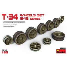 MiniArt MiniArt - T-34 Wheels Set - 1942 series - 1:35