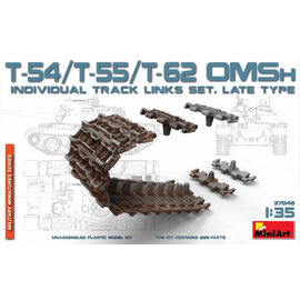 MiniArt MiniArt - T-54/T-55/T-62 OMSh - Individual Track Links Set - Late Type - 1:35