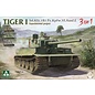 TAKOM Sd.Kfz.181 Pz.Kfw. VI. Ausf.E Tiger I Experimental Project 3 in 1 - 1:35