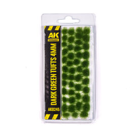 AK Interactive AK Interactive - Dark Green Tufts 4mm