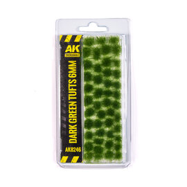 AK Interactive AK Interactive - Dark Green Tufts 6mm