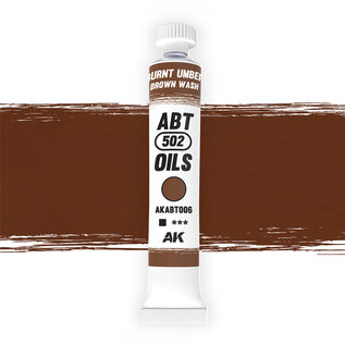 Abteilung 502 Ölfarbe - Burnt umber