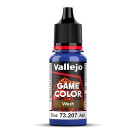 Vallejo Vallejo - Game Color Wash - 207 Blue Wash, 18ml