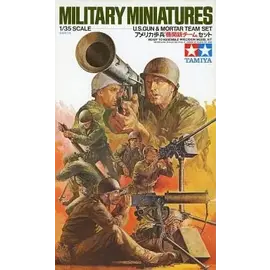 TAMIYA Tamiya - U.S. Gun and Mortar Team - 1:35