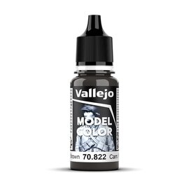 Vallejo Vallejo - Model Color - 822 - Schwarzbraune Tarnung (German Camo Black Brown), 18 ml