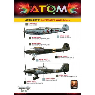 AMMO by MIG ATOM Luftwaffe WWII Colors Set