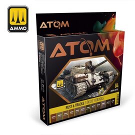 AMMO by MIG AMMO - ATOM Rust & Tracks Set