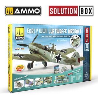AMMO by MIG Solution Box Early WWII Luftwaffe Aircraft - Colors & Weathering System