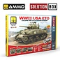 AMMO by MIG Solution Box WWII USA ETO - Colors & Weathering System