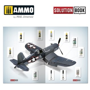 AMMO by MIG Solution Book "How to Paint US Navy WWII Late"