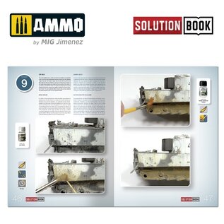 AMMO by MIG Solution Book "How to Paint WWII German Winter Vehicles"