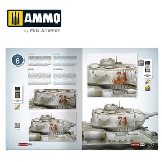 AMMO by MIG Solution Book "How to Paint WWII Soviet Winter Vehicles"