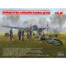 ICM ICM - Airfield of the Luftwaffe bomber group - 1:48