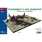MiniArt Republic P-47D Bubbletop with Base & Accessories - 1:48