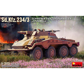 MiniArt MiniArt - Sd.Kfz. 234/3 Schwerer Panzerspähwagen "Stummel" - 1:35