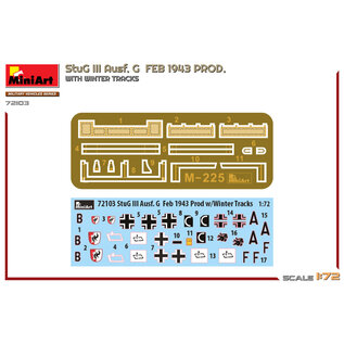 MiniArt StuG III Ausf. G Feb. 1943 Prod. with Winter Tracks - 1:72